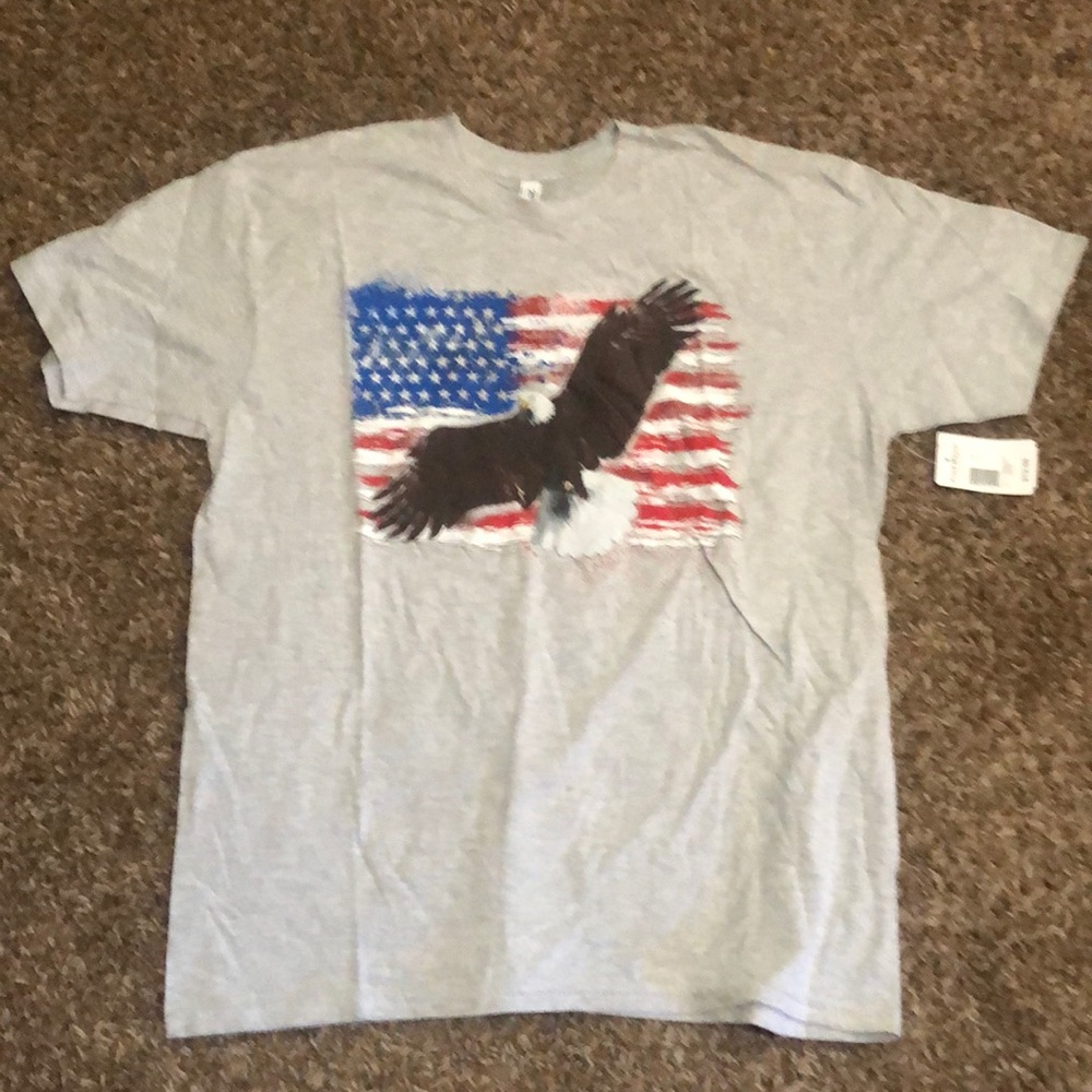 American Flag eagle T-shirt